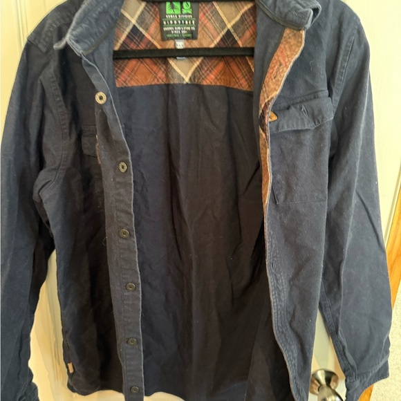 Hippy tree nomad division long sleeve flannel - Picture 2 of 5